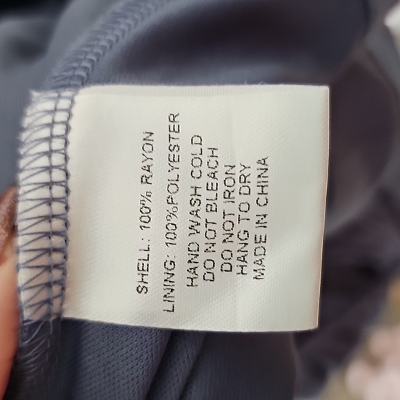 Windsor Medium Free Spirit Halter Backless Blue Ruffled Tiered Sundress - Picture 7 of 10